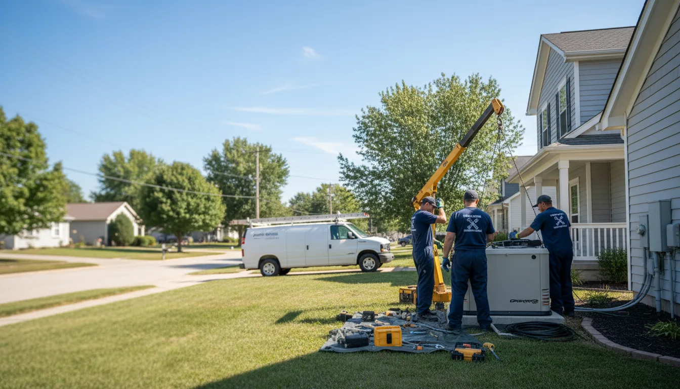 Generator Installation in Papineau, IL near me